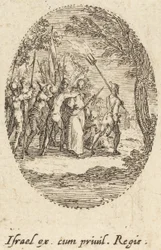 Christus draagt het kruis