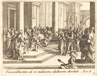 Christus en de Vrouw Betrapt op Overspel, 1635