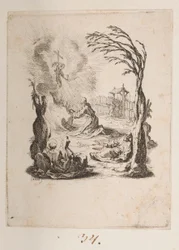 Christus in de tuin van olijven, nr. 3 van 11 uit La Petite Passion