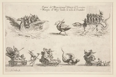 Gevecht bij de Barrière, Entree van Monseigneur Henry de Lorraine
