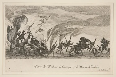 Gevecht bij de Barrière, Intocht van Monsieur de Couvonge en Monsieur de Chalabre