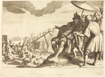 Constructie en Versterking van de Haven van Livorno