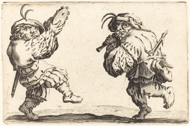 Dansers met Fluit en Tamboerijn, ca. 1622