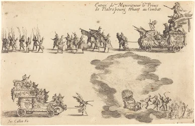 Intocht van de Prins van Pfaltzbourg