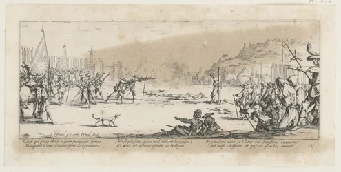 Executie, blad 12 van de serie „De gruwelen van de oorlog”