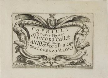 Frontispice, uit Caprices van verschillende figuren (De Caprices) - The Nancy Set