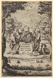 Frontispice bij "Sacra Cosmologia"