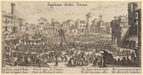 De heilige Matthias, blad 13 uit de serie „Jezus, de twaalf apostelen en Maria“