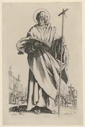 De heilige Filippus, blad 11 uit de serie „Jezus, de twaalf apostelen en Maria“
