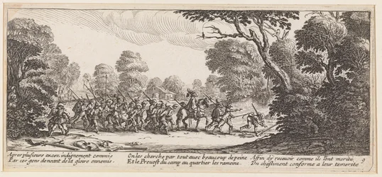 Het opbrengen van de gevangenen
