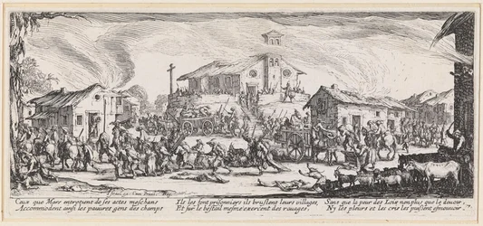 Het wegvoeren van de buit