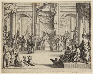 Het kindje Jezus onder de schriftgeleerden