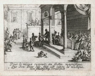 Het leven van de verloren zoon ... (gravure)