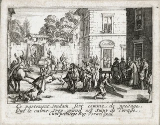 Het leven van de verloren zoon ... (gravure)
