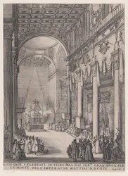 De katafalk van keizer Mathias, ook wel De kleine prediker, De grafkapel van Florence en Requiem van keizer Mathias genoemd