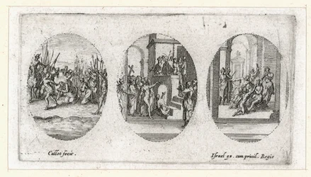 De wonderen van het lijdensverhaal ... (gravure)