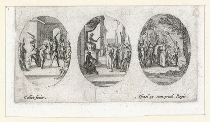 De wonderen van het lijdensverhaal ... (gravure)