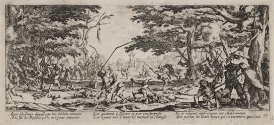 De ellende en de rampen van de oorlog (blad 17)