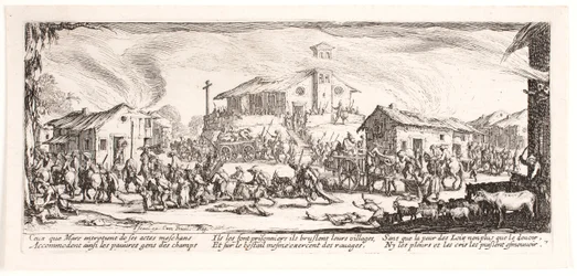 Les Misères et les Malheurs de la Guerre (blad 7)