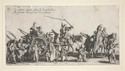 Les bohemiens en marche