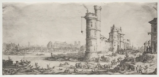 De twee grote uitzichten van Parijs: Uitzicht op de Pont Neuf
