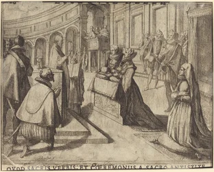 Huwelijk van Margaretha van Oostenrijk en Filips III [verso]