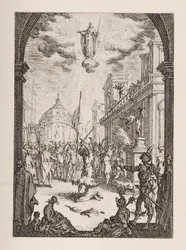 Martelaarschap van St. Jacques, nr.3 uit Het Martelaarschap van de Apostelen
