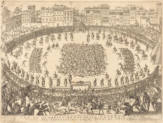 Een van de Infanteriegevechten, 1616