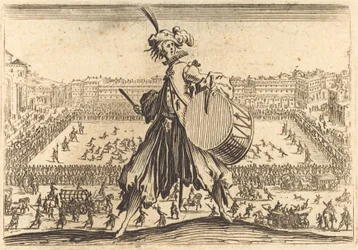 Piazza Santa Croce, Florence, c. 1622