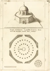 Plan en Weergave van de Tempel van Salomo, 1619