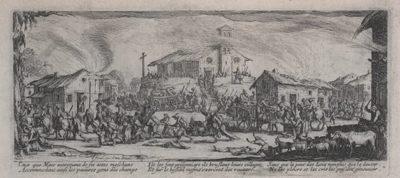 Plundering van een Dorp, uit 