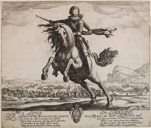 Portret van de prins van Phalsbourg (Lieure 505, Meaume 508)