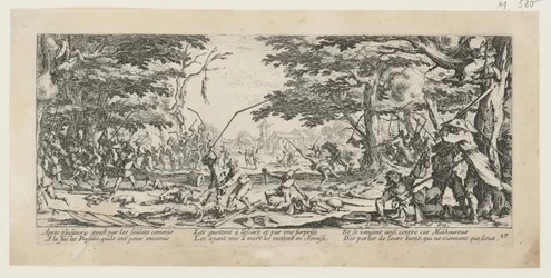 Wraak van de boeren, plaat 17 uit de reeks “Ellende van de oorlog”