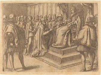 Ontvangst van de gezant van Polen, 1612