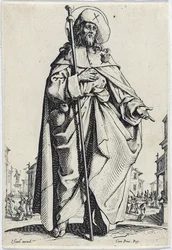 Sint Jacobus de Meerdere uit Les Grands Apôtres, 1631