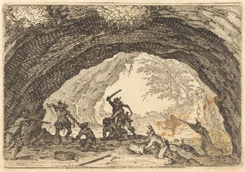 Soldaten die Rovers Aanvallen