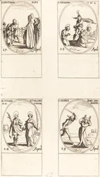 St. Anastasius, St. Theodora, Sts. Vitalis en Valeria, St. Peter Martelaar