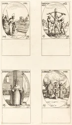St. Aurea; St. Bartholomeus; St. Louis; St. Genesius