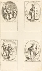 St. Felix; St. Joseph van Arimathea; St. Polycarpus; St. Matthias, Apostel