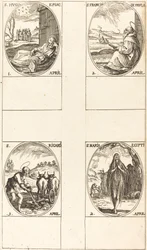 St. Hugo; St. Franciscus van Paula; St. Maria van Egypte; St. Richard