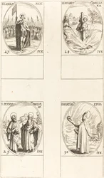 St. Ladislas, Sts. Potamiana en Marcella, Sts. Peter en Paul, Apostelen, St. Martial