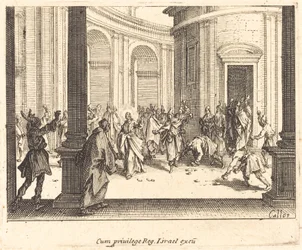 De steniging van Jezus