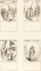 St. Vitus, Modestus en Crescentia; St. Julitta en Quiricus; St. Avitus, Abt; St. E