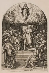 De Tenhemelopneming, uit de serie „Gezichten op Rome”