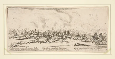 De slag, uit De ellende en rampen van de oorlog