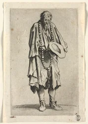 De Bedelaars: Bedelaar met Rozenkrans, ca. 1623