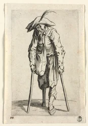 De Bedelaars: Bedelaar met Houten Been, c. 1623