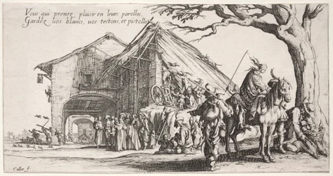 De Bohemiens: De Stopplaats: De Waarzegster, ca. 1621-1625