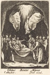 De begrafenis van de Maagd