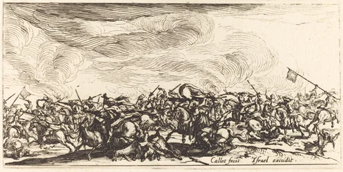 De Cavaleriegevecht met Zwaarden